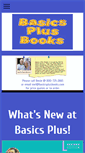 Mobile Screenshot of basicsplusbooks.com